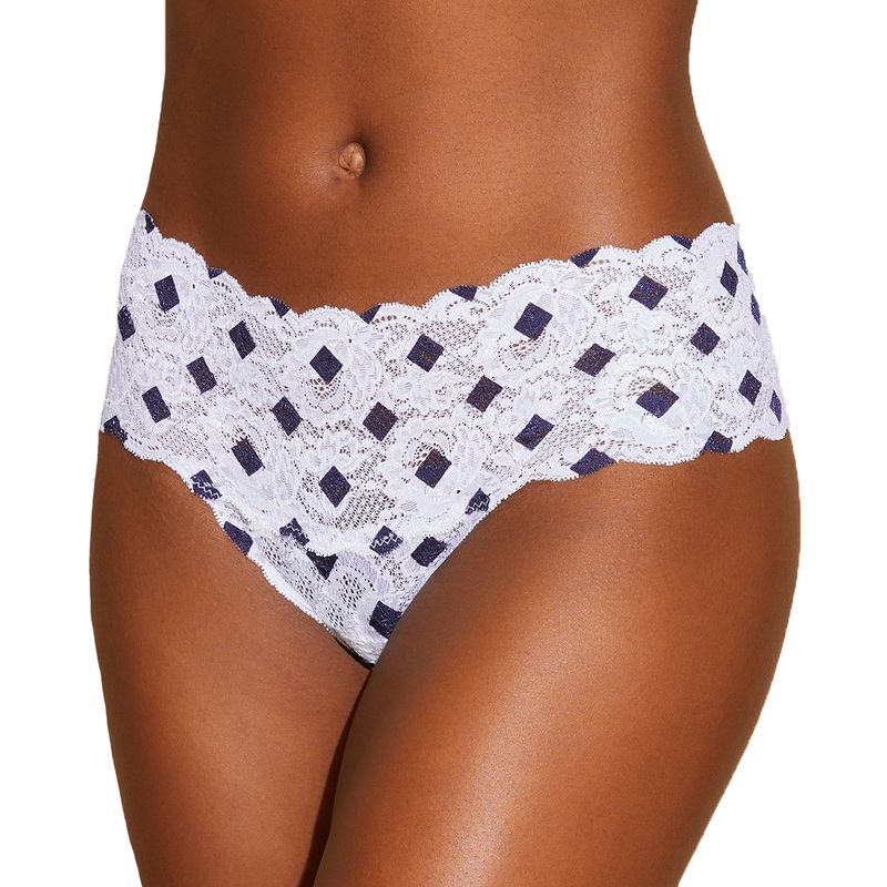 Cosabella Never Say Never Printed Comfie Thong (NEVEP0343) – Diamond Navy