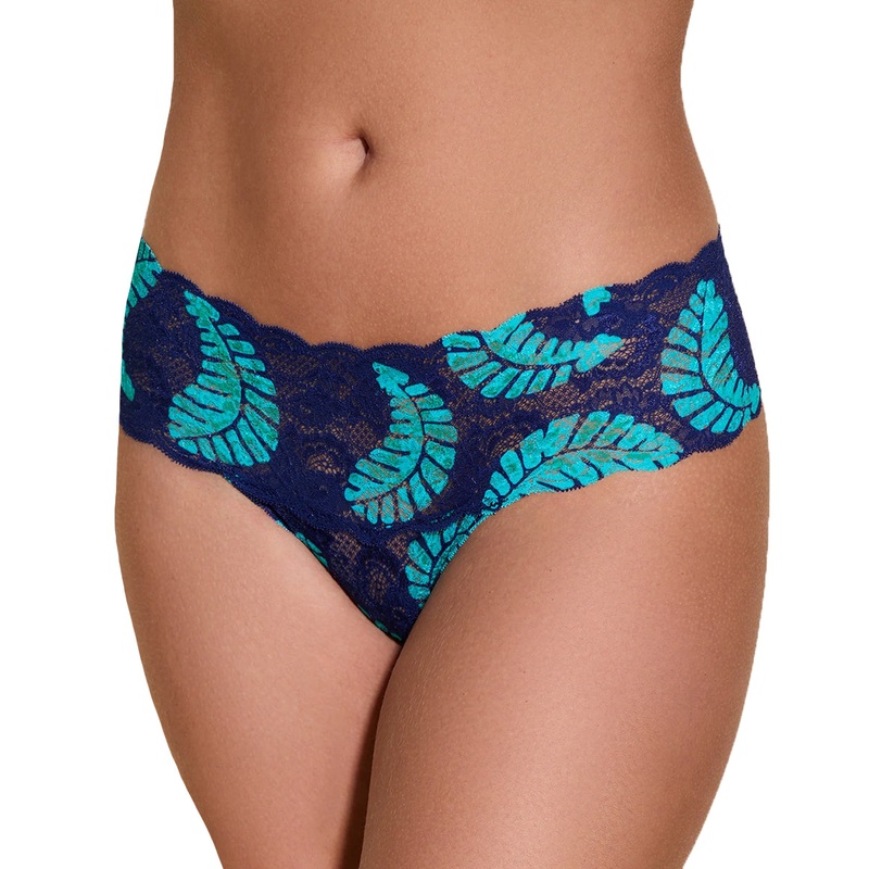 Cosabella Never Say Never Printed Comfie Thong (NEVEP0343) – Leaf