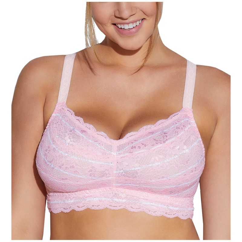 Cosabella Never Say Never Printed CURVY Sweetie Bralette (NEVEP1310) – Fiore Stripe