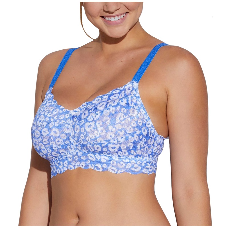 Cosabella Never Say Never Printed CURVY Sweetie Bralette (NEVEP1310) – Leopard Cielo