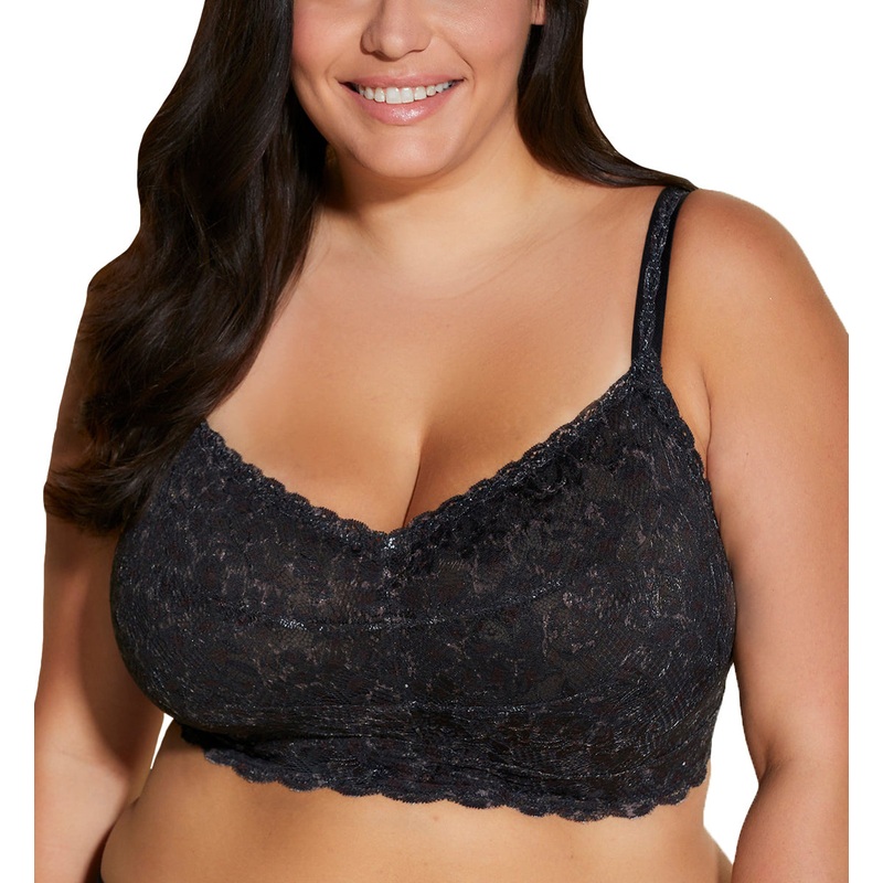 Cosabella Never Say Never Printed SUPER CURVY Sweetie Bralette (NEVEP1322) – Black Panther