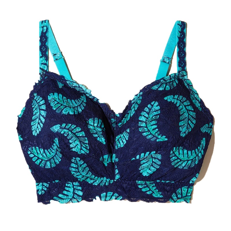 Cosabella Never Say Never Printed SUPER CURVY Sweetie Bralette (NEVEP1322) – Leaf