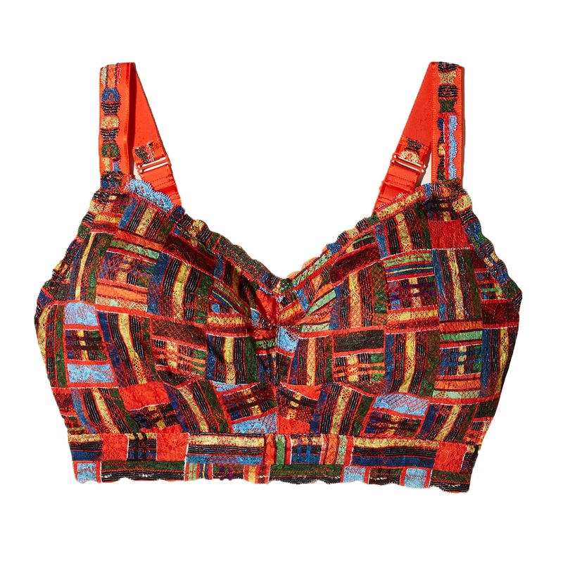 Cosabella Never Say Never Printed SUPER CURVY Sweetie Bralette (NEVEP1340) – Kente