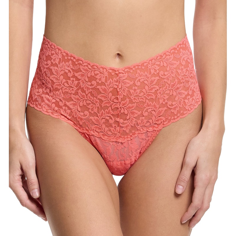 Hanky Panky Retro Lace Thong (9K1926P) – Courageous Coral