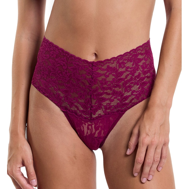 Hanky Panky Retro Lace Thong (9K1926P) – Sugar Plum