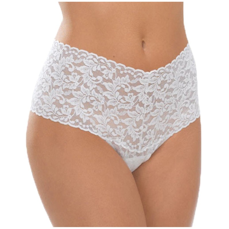 Hanky Panky Retro Lace Thong (9K1926P) – White