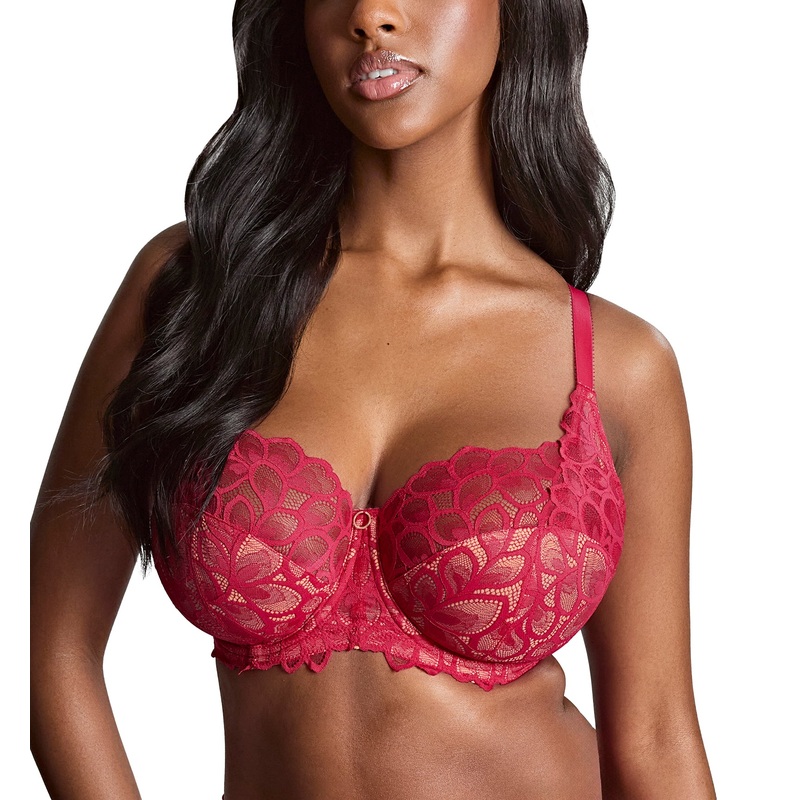 Panache Allure Stretch Lace Full Cup Underwire Bra (10765) – Raspberry