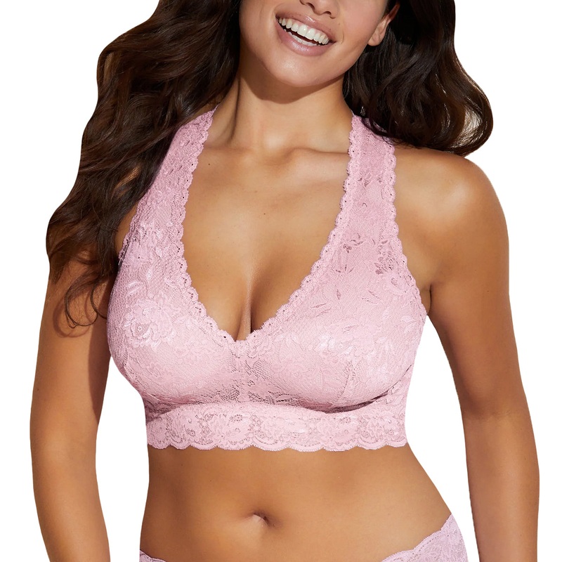 Cosabella Never Say Never CURVY Racie Racerback Bralette (NEVER1355) – Jaipur Pink