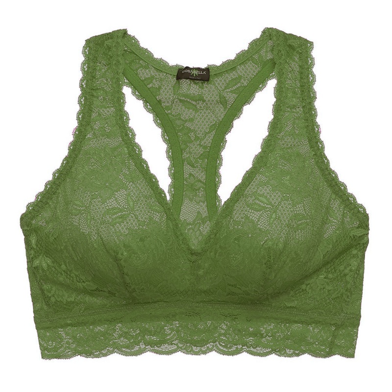 Cosabella NSN SUPER CURVY Racie Racerback Bralette (NEVER1365) – Aloe