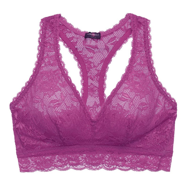 Cosabella NSN SUPER CURVY Racie Racerback Bralette (NEVER1365) – Cape Fuchsia