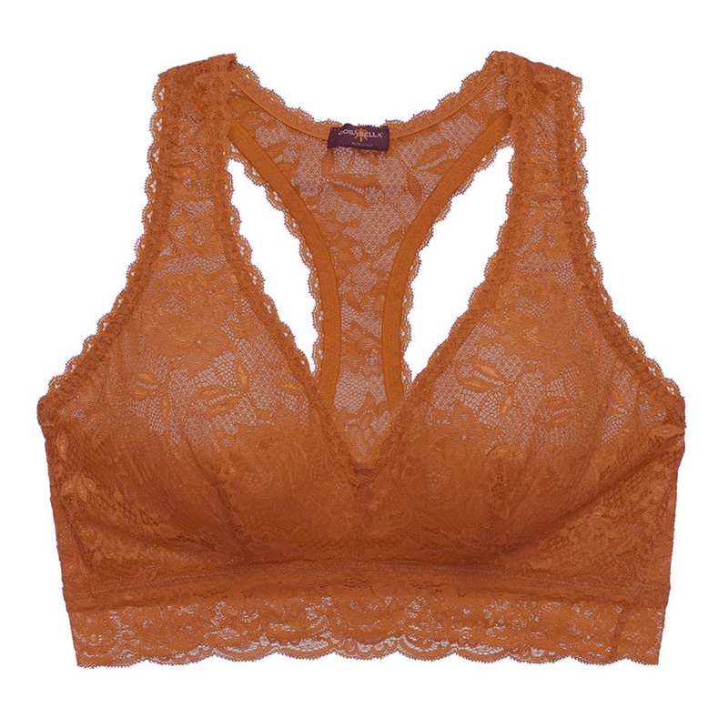 Cosabella NSN SUPER CURVY Racie Racerback Bralette (NEVER1365) – Dark Copper