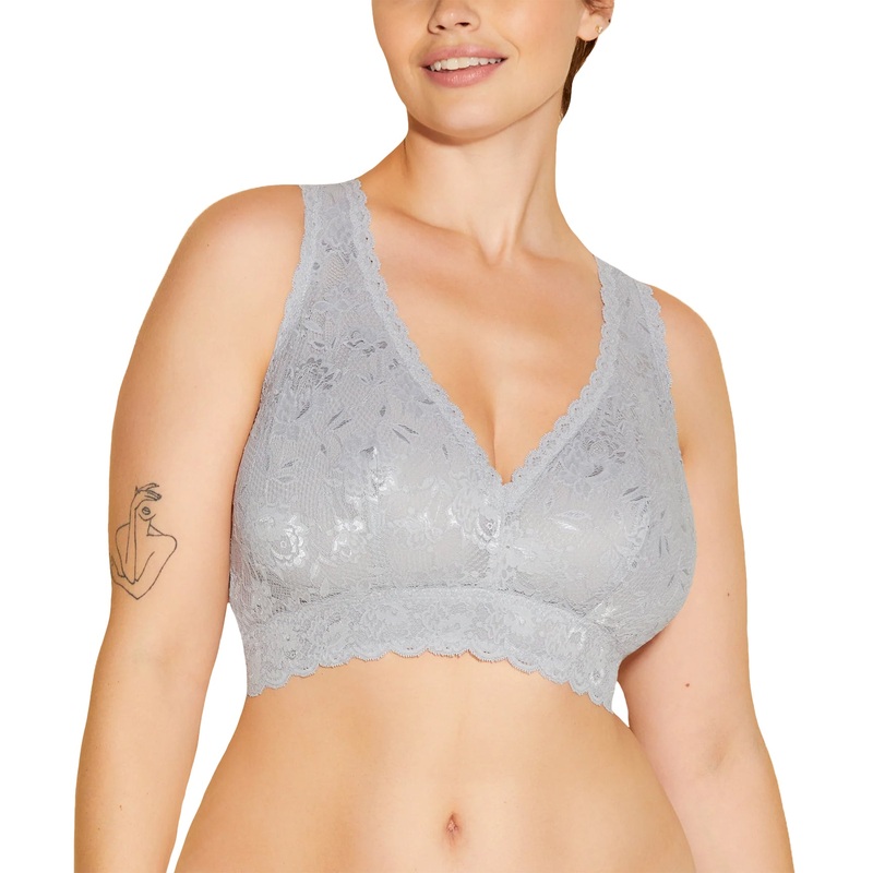 Cosabella NSN SUPER CURVY Racie Racerback Bralette (NEVER1365) – Dove Gray