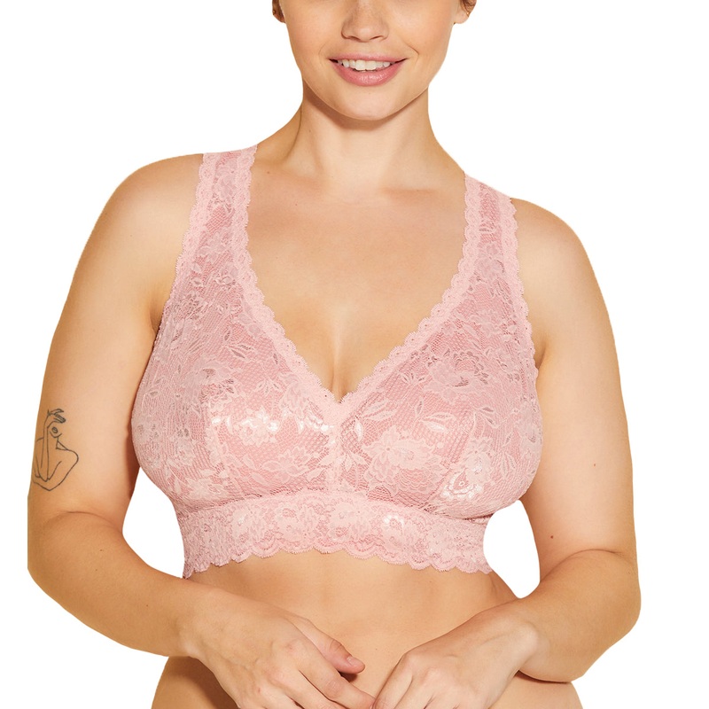 Cosabella NSN SUPER CURVY Racie Racerback Bralette (NEVER1365) – Jaipur Pink