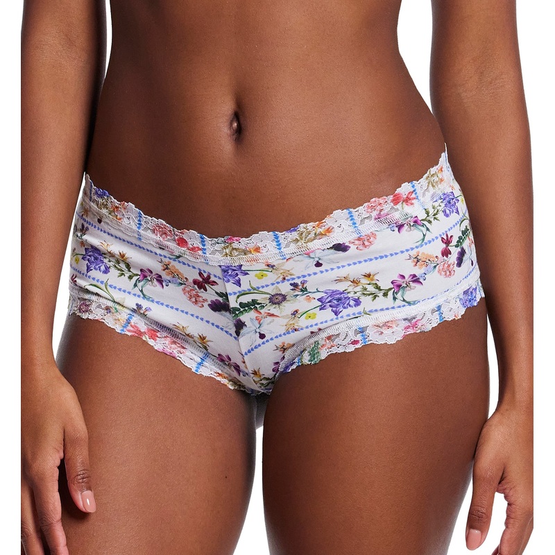 Hanky Panky Cotton Printed Boyshort (PR891281) – Flower Crown