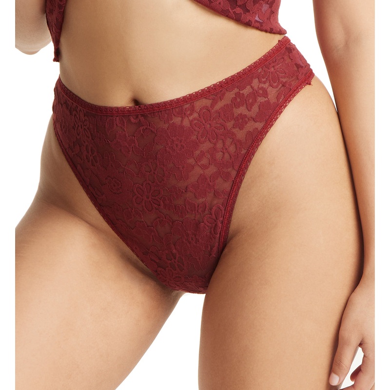 Hanky Panky Daily Lace High Cut Thong (771851) – Shiraz