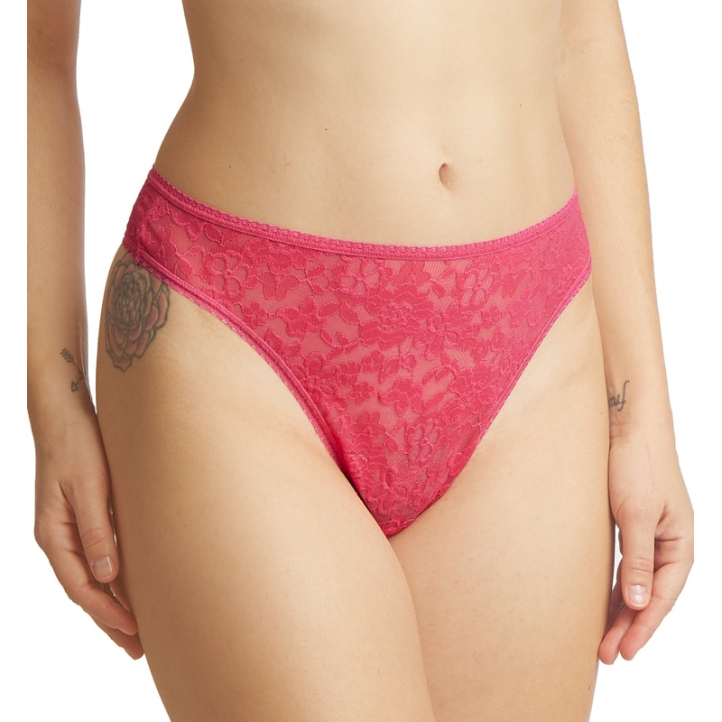 Hanky Panky Daily Lace High Cut Thong (771851) – Starburst