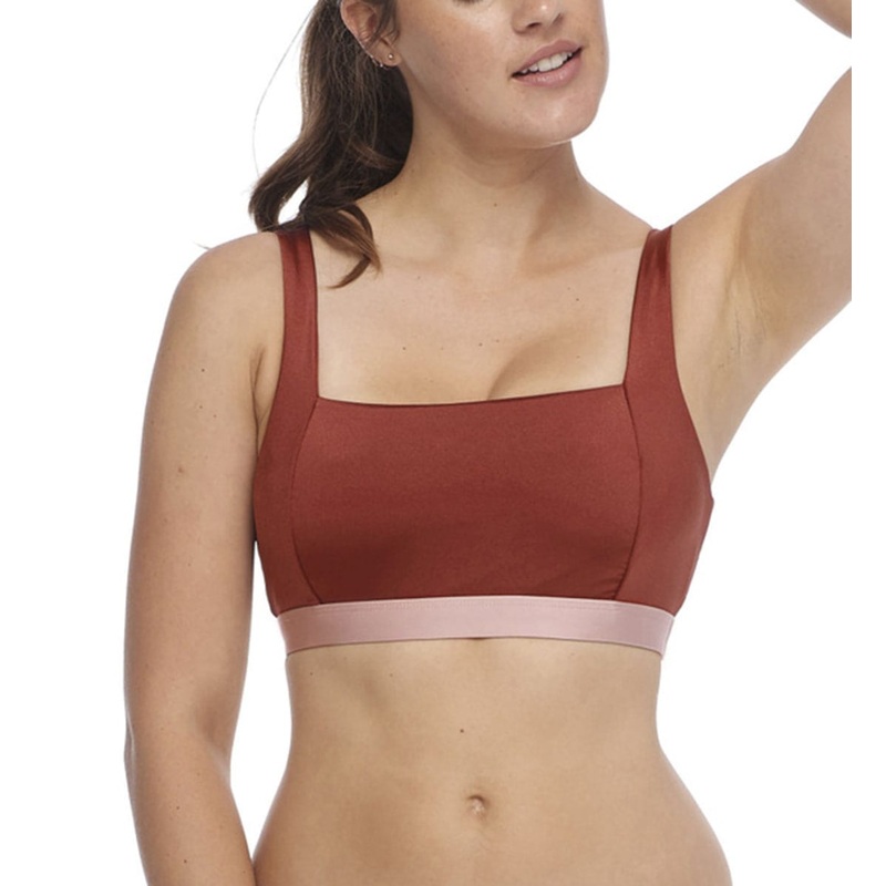 Body Glove Stamina Alison D/DD Bralette Bikini Top (39525228D) – Spice