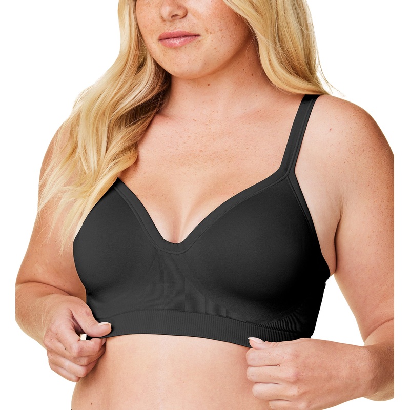 BRAVADO! DESIGNS Everyday Muse Plunge Wire-Free Bra (11012V) – Black