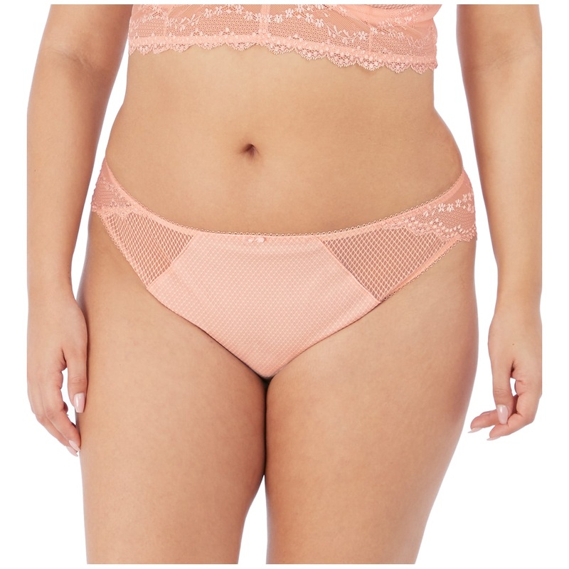 Elomi Charley Matching Stretch Lace Brazilian Brief (4385) – Ballet Pink