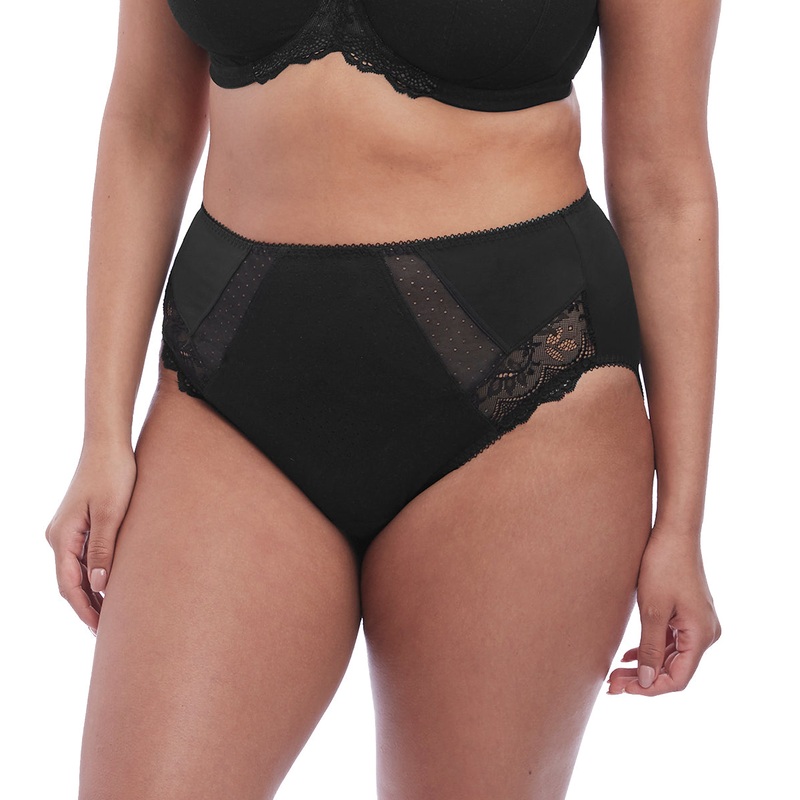 Elomi Meredith High Leg Panty Brief (4445) – Black
