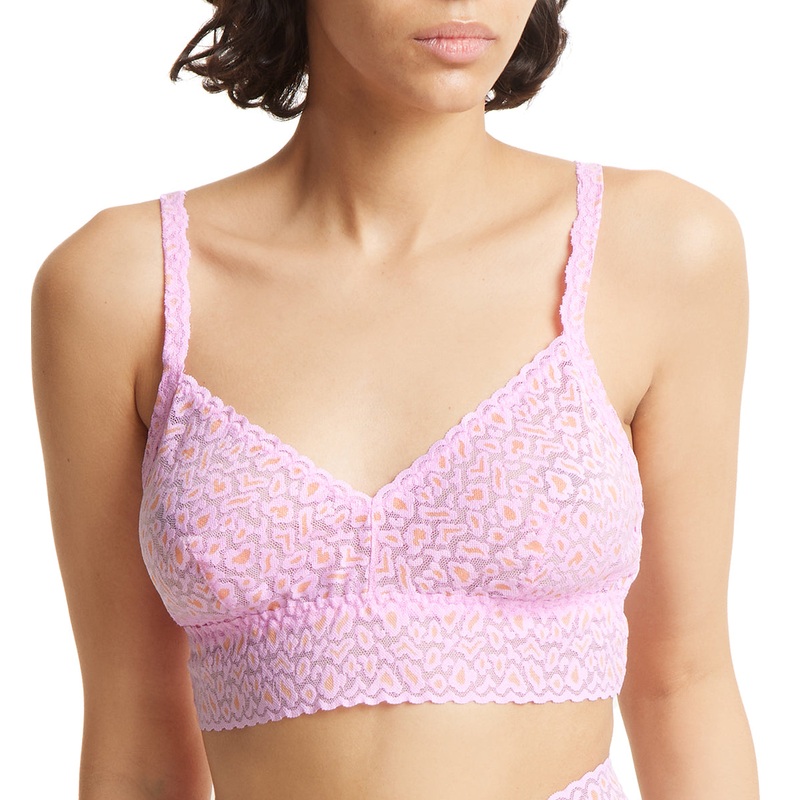Hanky Panky Cross-Dyed Retro Bralette (7J7271) – Rose/Orange Blossom