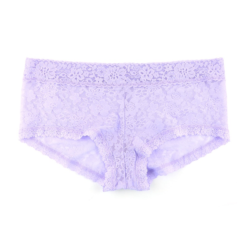 Hanky Panky Daily Lace Boyshort PLUS (771201X) – Lilac Bloom