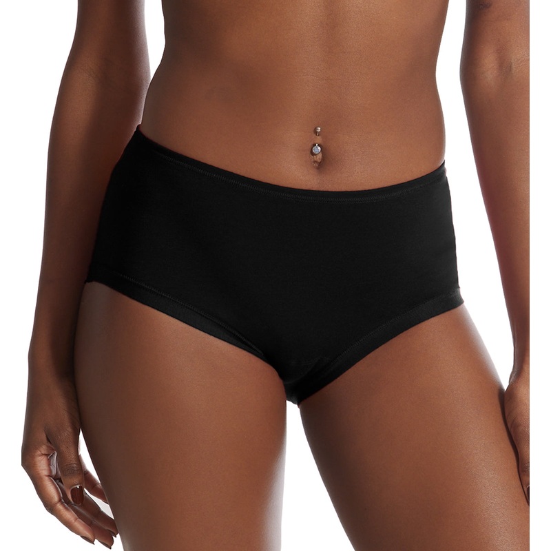Hanky Panky Play Cotton Boyshort (721284) – Black