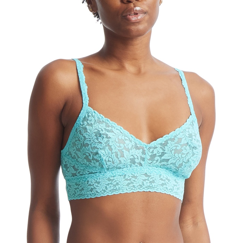 Hanky Panky V-Neck Retro Bralette (9K7272) – Aquatic Blue