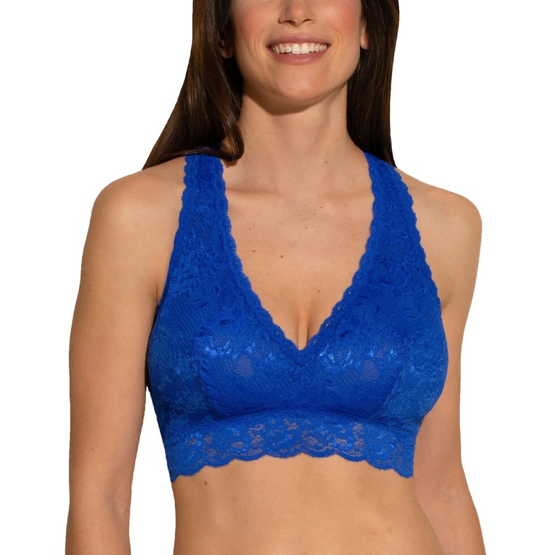 Cosabella Never Say Never CURVY Racie Racerback Bralette (NEVER1355) – Cobalt