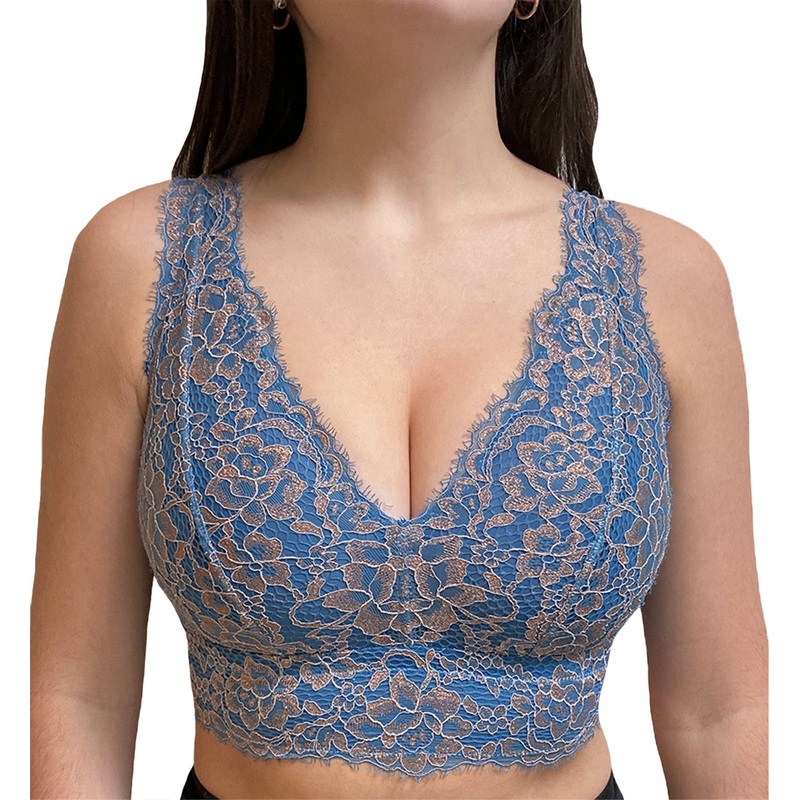 Cosabella Pret-A-Porter CURVY Longline Bralette (PRETA1383) – Malawi/Light Copper
