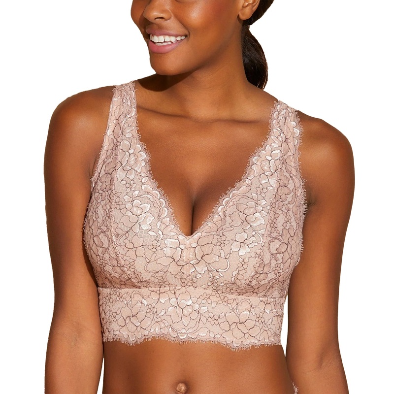 Cosabella Pret-A-Porter CURVY Longline Bralette (PRETA1383) – Neutral