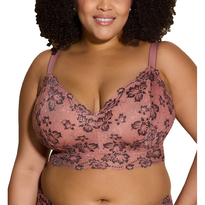 Cosabella Savona ULTRA Curvy Longline Bralette (SAVON1385) – Tunisia/Black