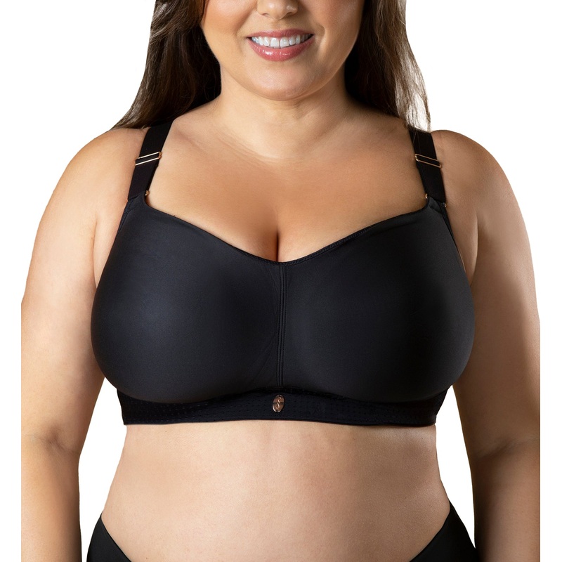 Freedom Molded Wireless Sports Bra (FREEDOMSPORT) – Black