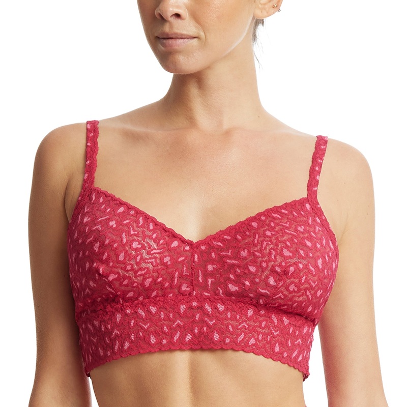 Hanky Panky Cross-Dyed Retro Bralette (7J7271) – Berry Sangria/Pink
