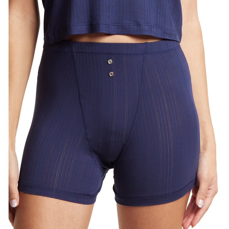 Hanky Panky MellowLuxe Bike Short (621254) – Bicoastal Blue