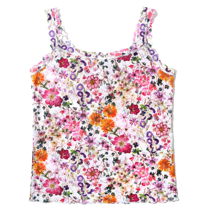 Hanky Panky Signature Lace Printed Unlined Camisole PLUS (PR1390LX) – Pressed Bouquet