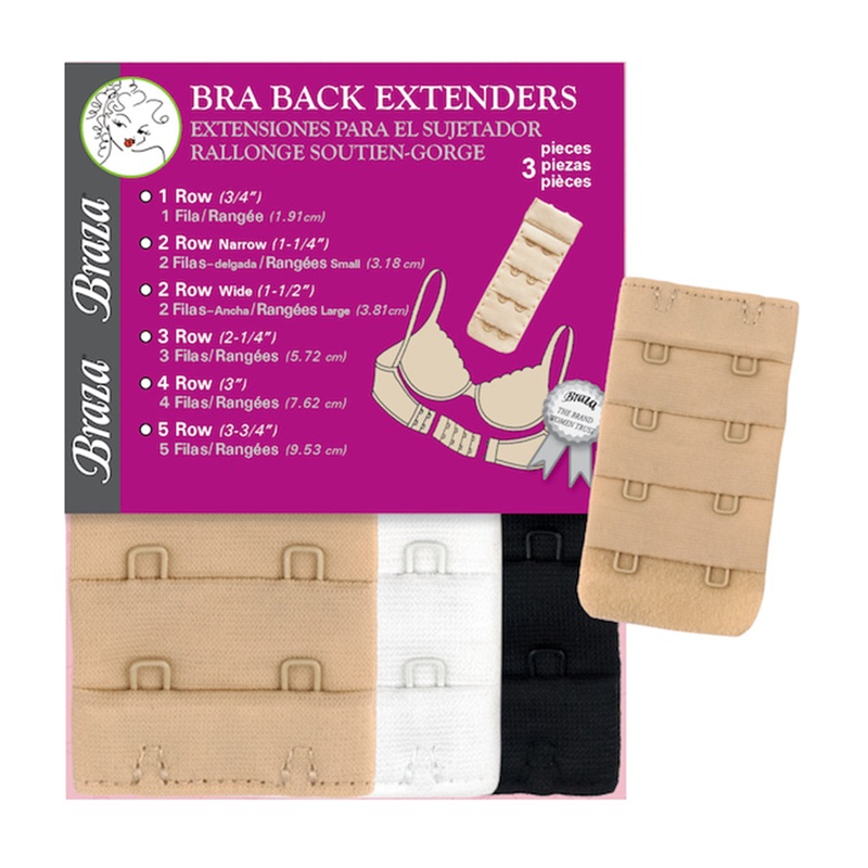 Braza Bra Back Extenders MULTI PACK (B5002) – Multi