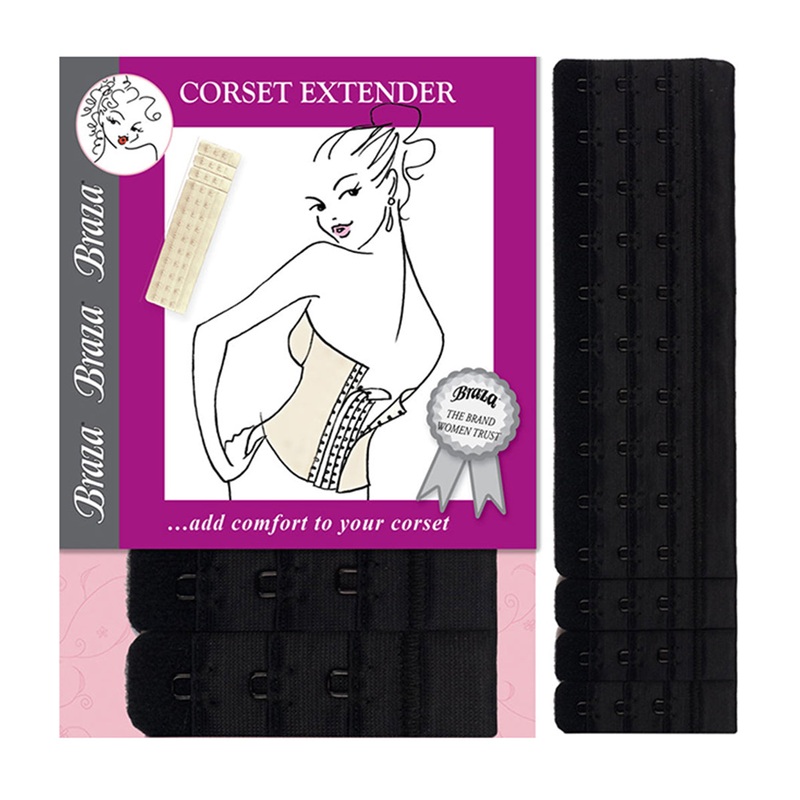 Braza Corset Extender (5051) – Black