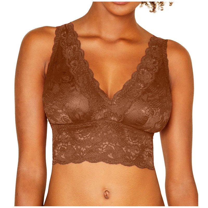 Cosabella Never Say Never CURVY Plungie Longline Bralette (NEVER1385) – Due