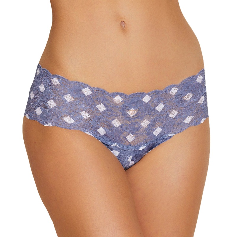 Cosabella Never Say Never Printed Hottie Lowrider Hotpant (NEVEP07ZL) – Blue Diamond