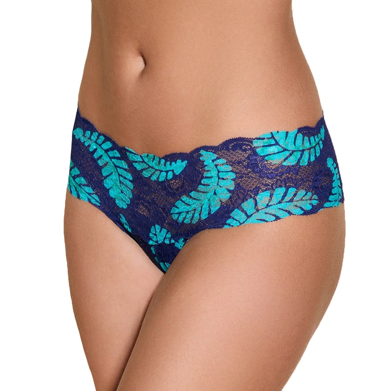 Cosabella Never Say Never Printed Hottie Lowrider Hotpant (NEVEP07ZL) – Leaf