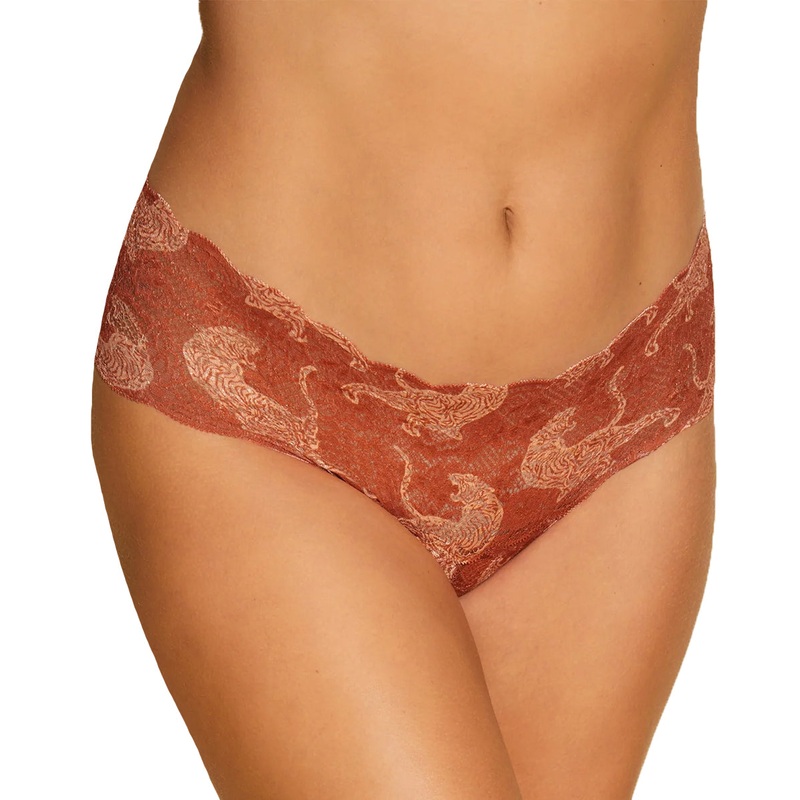 Cosabella Never Say Never Printed Hottie Lowrider Hotpant (NEVEP07ZL) – Sahara Tiger