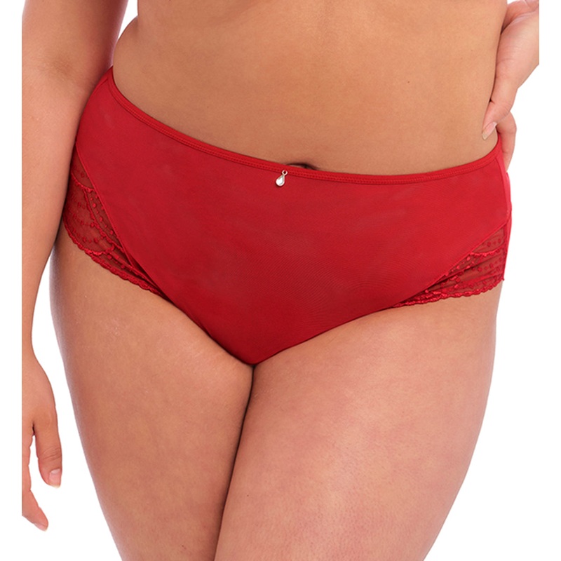 Elomi Priya Matching Full Brief Panty (4555) – Haute Red