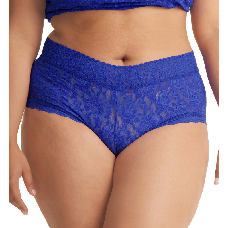 Hanky Panky Signature Lace Wideband Boyshort PLUS (481281X) – Cobalt