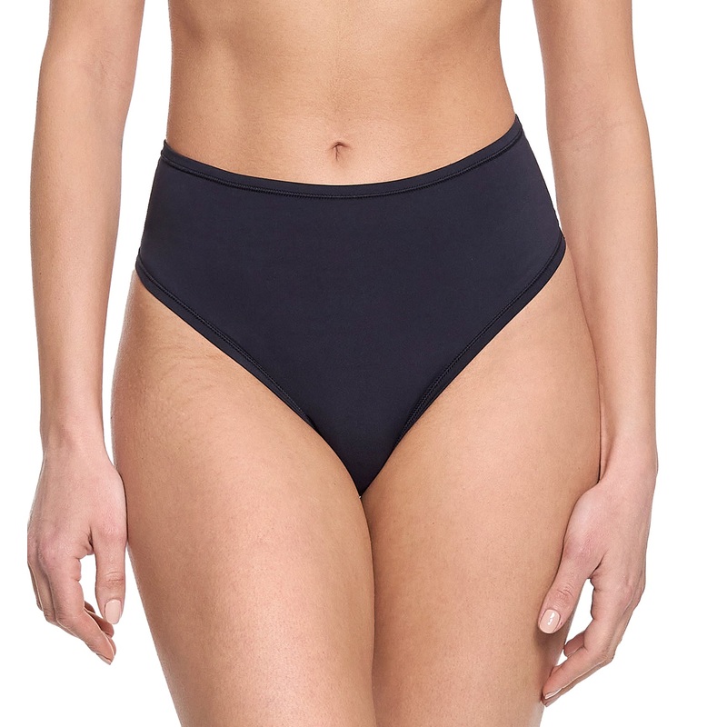 Hanky Panky YourFit High Cut Thong (6S1924) – Black
