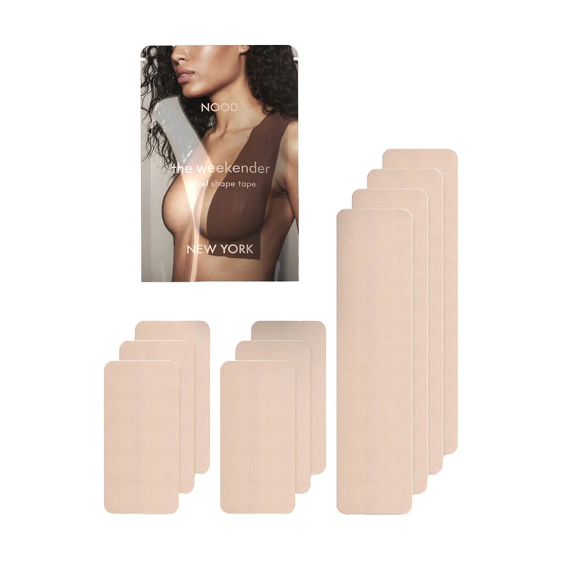 NOOD The Weekender Pre-Cut Travel Adhesive Breast Tape – Buff / No. 3