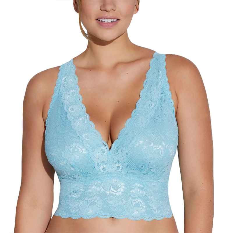 Cosabella Never Say Never CURVY Plungie Longline Bralette (NEVER1385) – Maldives