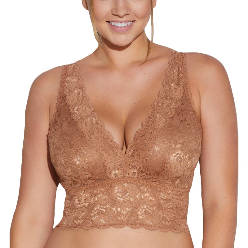 Cosabella Never Say Never CURVY Plungie Longline Bralette (NEVER1385) – Tre