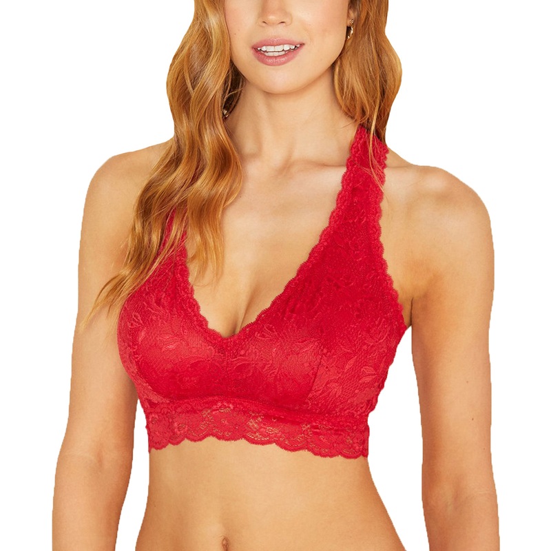 Cosabella Never Say Never CURVY Racie Racerback Bralette (NEVER1355) – Mystic Red