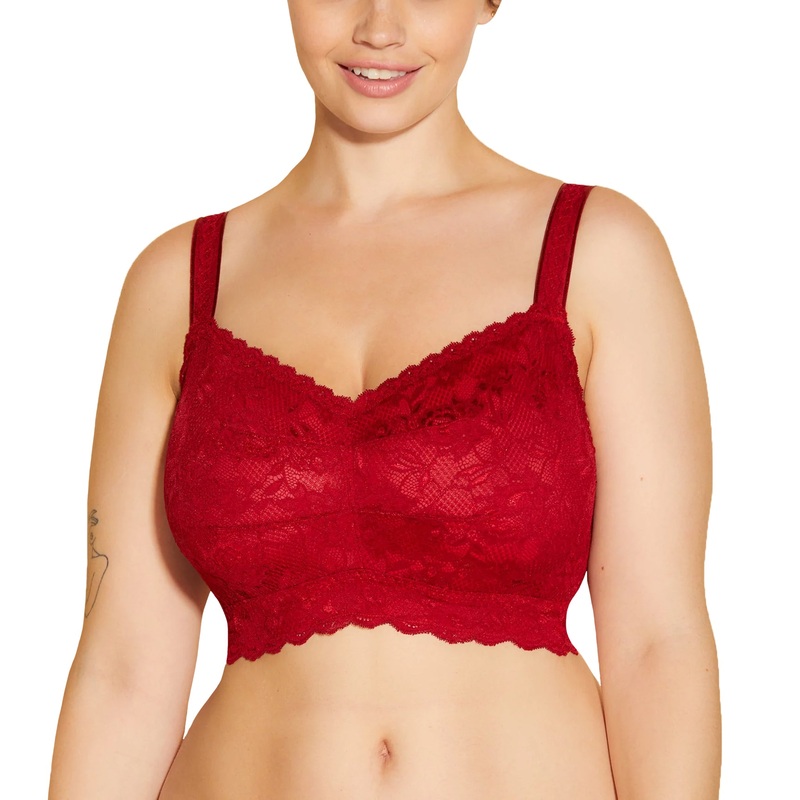 Cosabella NSN SUPER CURVY Sweetie Bralette (NEVER1340) – Sindoor Red